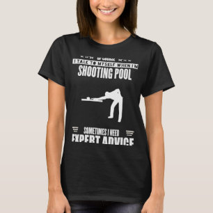 Funny Talk Ich selbst Experte Advice Damen Mens Sh T-Shirt