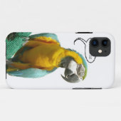 Funny Talk Parrot Phone Case (Rückseite (Horizontal))