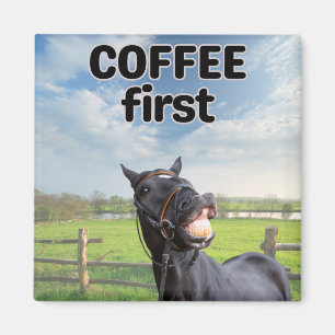 Funny Talking Horse Spaß Magnet