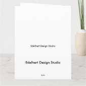 Funny Talking Papagei Kust. Textgrüßkarte Karte (Rückseite)