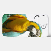 Funny Talking Parrot iPad Case-Mate iPhone Hülle (Rückseite (Horizontal))