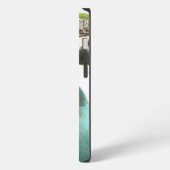 Funny Talking Parrot iPad iPhone Hülle (Linke Seite)