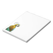 Funny Talking Parrot Notepad Notizblock (Rotiert)