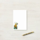 Funny Talking Parrot Notes Post-it Klebezettel (Auf Schreibtisch)