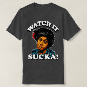Funny Tante Esther Watch It SuckaT T-Shirt (Design vorne)