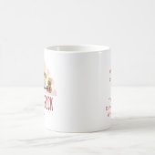 Funny Tante Gift - Personalisierter Cooler Veggie- Kaffeetasse (Mittel)