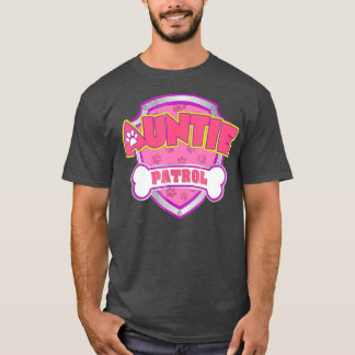 Funny Tanttie Patrol Hund Mama Vater für Männer Fr T-Shirt