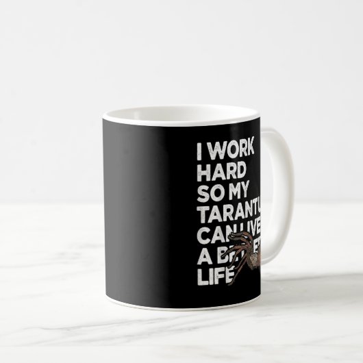 Funny Tarantula Eigentümer Spieper Keeper Kaffeetasse (VorderseiteRechts)