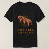 Funny Tardigrade Wasserbär Mikrobiologie Moss Schw T-Shirt (Design vorne)