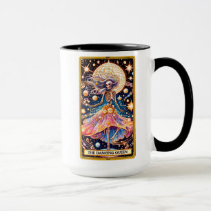 Funny Tarot Card/Die tanzende Königin Tasse