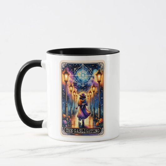 Funny Tarot Card/Gaslighting Tasse (Links)