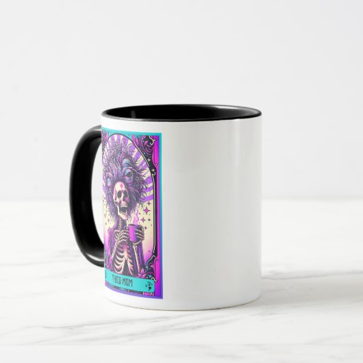 Funny Tarot Card/Mother's Day/Müde Mama Tasse (Vorderseite Links)