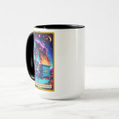 Funny Tarot Card/The Emotional Dumpster Fire Tasse (Vorderseite Links)