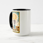Funny Tarot Card/The Sun Tasse (Vorderseite Links)