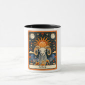 Funny Tarot Card/Zodiac/Aries Tasse (Zentrum)