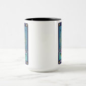 Funny Tarot Das Null-F*cks-Kartenskelett Tasse (Zentrum)