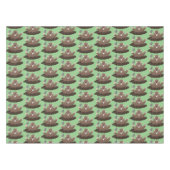 Funny Taschengopher Graben Cartoon Illustration Tischdecke (Vorderseite (Horizontal))