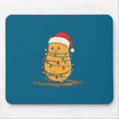 Funny Tato Christmas Graphics Lights Lover  Mousepad (Vorne)
