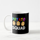 Funny Tato Squad Vegetable Chip Eater French Fries Kaffeetasse (Links)