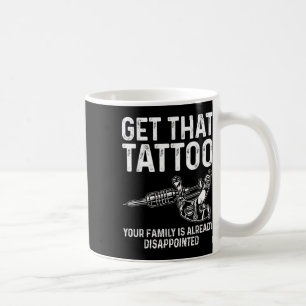 Funny Tattoo Artist Kunst für Männer Frauen Tattoo Kaffeetasse