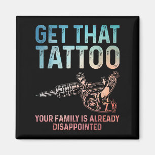 Funny Tattoo Artist Kunst für Männer Frauen Tattoo Magnet
