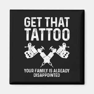 Funny Tattoo Artist Kunst für Männer Frauen Tattoo Magnet