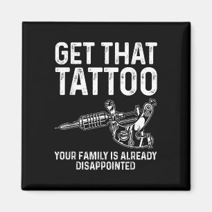 Funny Tattoo Artist Kunst für Männer Frauen Tattoo Magnet
