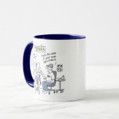 Funny Tattoo Parlor Tasse (Vorderseite Links)