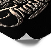 Funny Tattooed Mom Retro Tattoos Are Trashy So Is  Poster (Ecke)