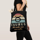Funny Taurus Zodiac Rules Tasche (Von Nahem)
