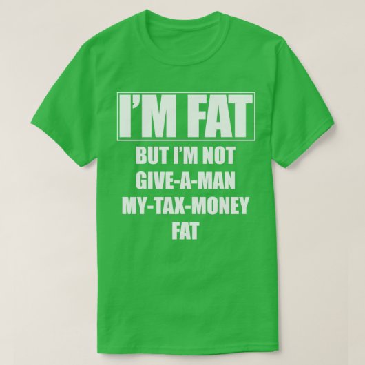 Funny Taxes T-Shirt (Design vorne)