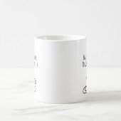 Funny Tea macht mich glücklich Kaffee Tasse (Mittel)