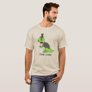 Funny 'Tea rex' Dinosaurier T-Shirt