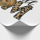 Funny Teacher ABCD rockt zurück in die Schule zurü Geschenkpapier (Ecke)