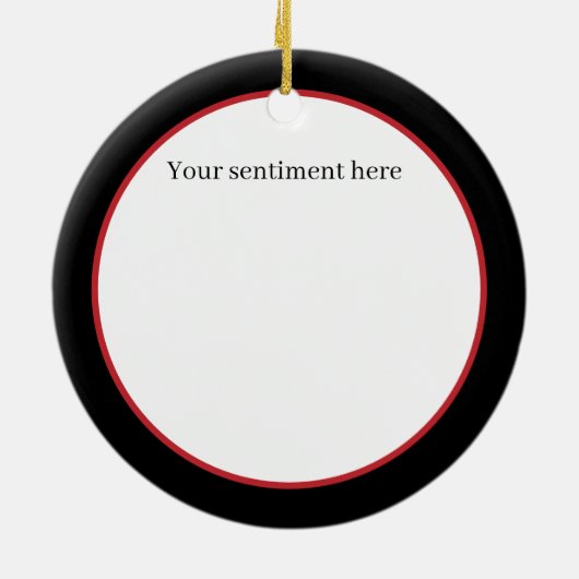 Funny Teacher Akkulaufzeit verleiht Stimmung Keramik Ornament (Hinten)