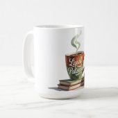 Funny Teacher Appreciation Gift - flüssige Geduld Kaffeetasse (Vorderseite Links)