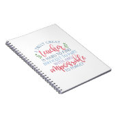 Funny Teacher Appreciation Principal Notizblock (Rechte Seite)