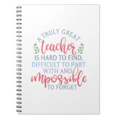 Funny Teacher Appreciation Principal Notizblock (Vorderseite)