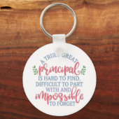 Funny Teacher Appreciation Principal Schlüsselanhänger (Vorderseite)