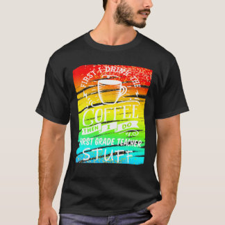 Funny Teacher braucht Kaffee Cup Tasse Tee erster 