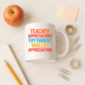 Funny Teacher Cup; Aufwertung der Brieftasche der Kaffeetasse