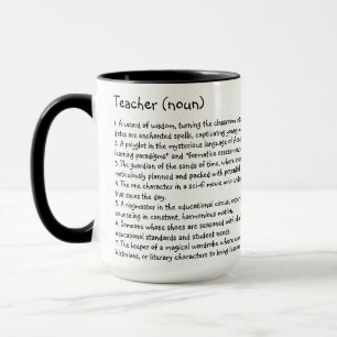 Funny Teacher Custom Tasse