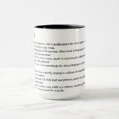 Funny Teacher Custom Tasse (Zentrum)