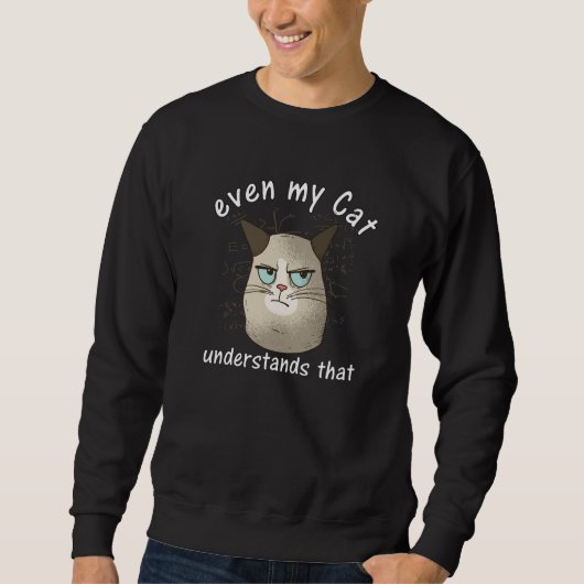 Funny Teacher Geschenk für Mathematiker Sweatshirt (Vorderseite)