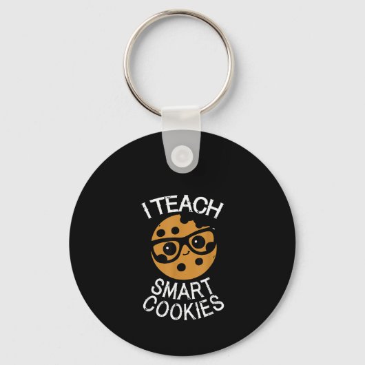 Funny Teacher I Unterrichte Smart Cookies Nerd T-S Schlüsselanhänger (Rückseite)