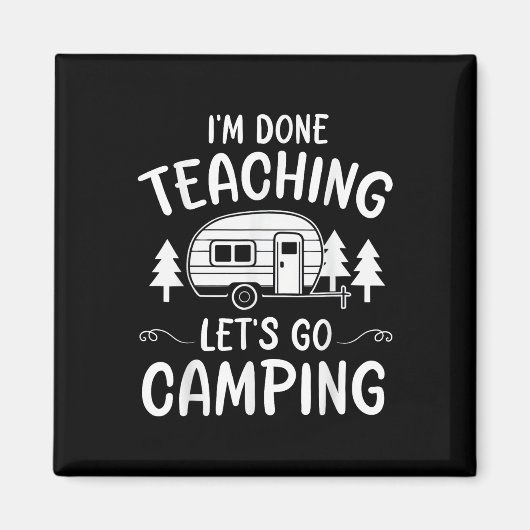 Funny Teacher Im Fertigen Unterrichten Lasse Go Ca Magnet (Vorne)