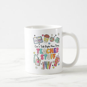 Funny Teacher kann jetzt nicht reden, wenn er Sta. Kaffeetasse