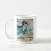 Funny Teacher Life for Educators Kaffeetasse (Links)