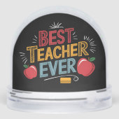 Funny Teacher Not All Heroes Wear Capes Coffee Schneekugeln (Rückseite)