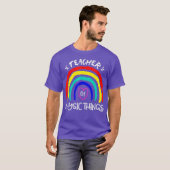 Funny Teacher of Physic Things Educator School T-Shirt (Vorne ganz)